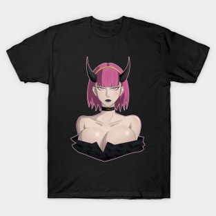 Succubus Horned Girl Halloween T-Shirt